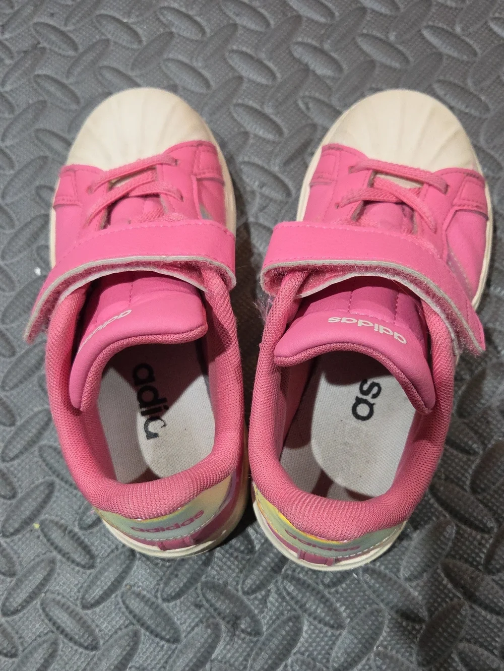 adidas pink kids